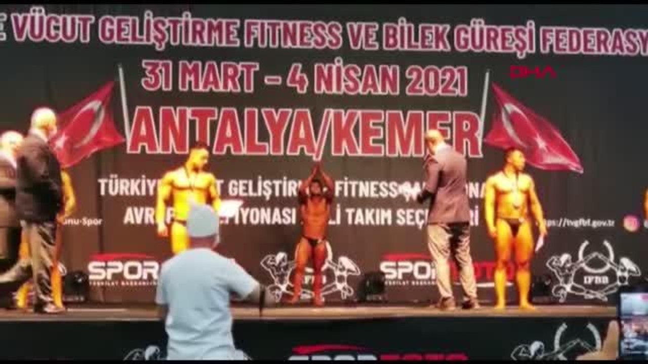 SPOR Vücut geliştirme sporcusu Aydın'ın hedefi Avrupa şampiyonluğu