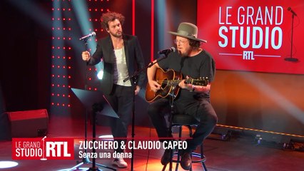 Zucchero & Claudio Capeo - Senza una donna (Live) - Le Grand Studio RTL -  Vidéo Dailymotion