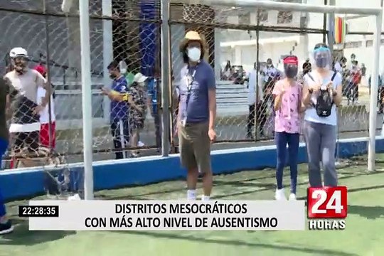 Distritos mesocráticos tuvieron mayor ausentismo en las Elecciones 2021