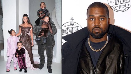 Kanye West Demands Joint Custody Of His Four Kids, Just Like Kim