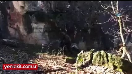 Diyarbakır'da teröristlerin inleri böyle imha edildi