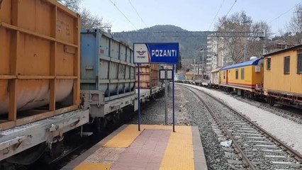 Tren kazası nedeniyle hasar gören raylar onarıldı, seferler yeniden başladı