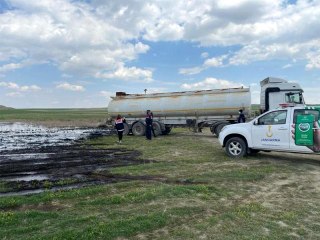 Biyogaz atıklarını toprağa döken şahsa 90 bin TL ceza