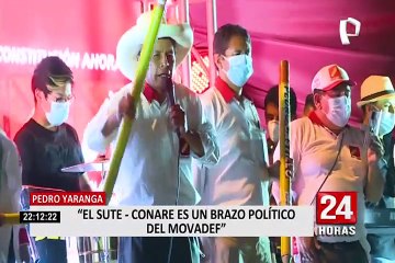 Carlos Basombrío sostiene que Pedro Castillo tiene vínculos con el Movadef