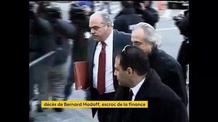 L'escroc Bernard Madoff est mort en prison à 82 ans