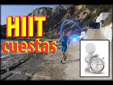 Cuestas de sprints repetidos en pendiente - HIIT