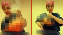 Hastalardan alınan yağ dokularıyla dans ettiği videoyu TikTok'ta paylaştı, tepkiler çığ gibi büyüdü