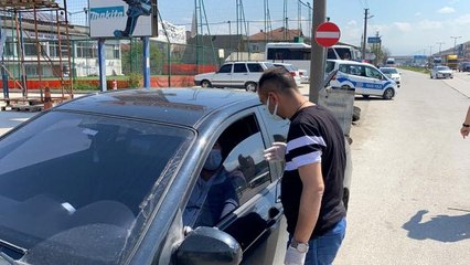 Pozitif hasta terleyince yakayı ele verdi