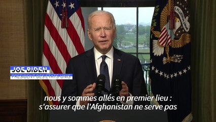 Afghanistan: Biden sonne la "fin" de "la plus longue guerre de l'Amérique"