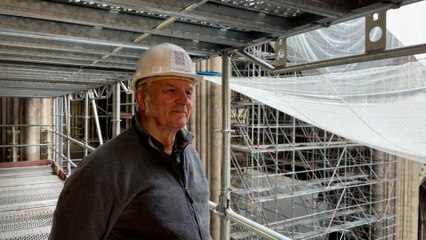 Général Georgelin: "1000 chênes ont été abattus pour reconstruire la flèche et la charpente de Notre-Dame"