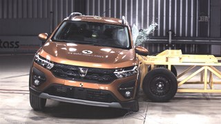 Nouvelle Dacia Sandero Stepway (2021) : le crash-test Euro NCAP