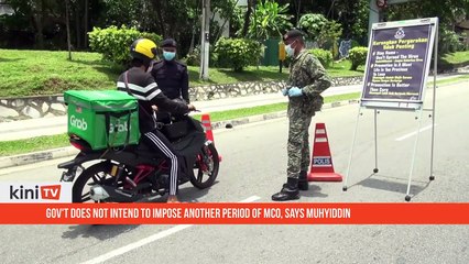 Gov't does not intend to impose another period of MCO, Muhyiddin tells businesses