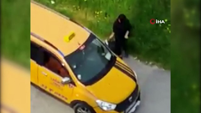 Taksici yol ortasında kadına dehşeti yaşattı: Taksi ile yanından ayrılmadı, üzerine sürdü