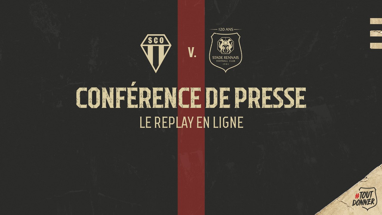 J33. #SCOSRFC - Replay de la conférence de presse d'avant-match