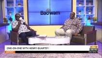 One-On-One with Henry Quartey - Badwam Mpensenpensenmu on Adom TV (15-4-21)