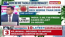 Covid Menace Mounting Across India Cases At An All Time High NewsX