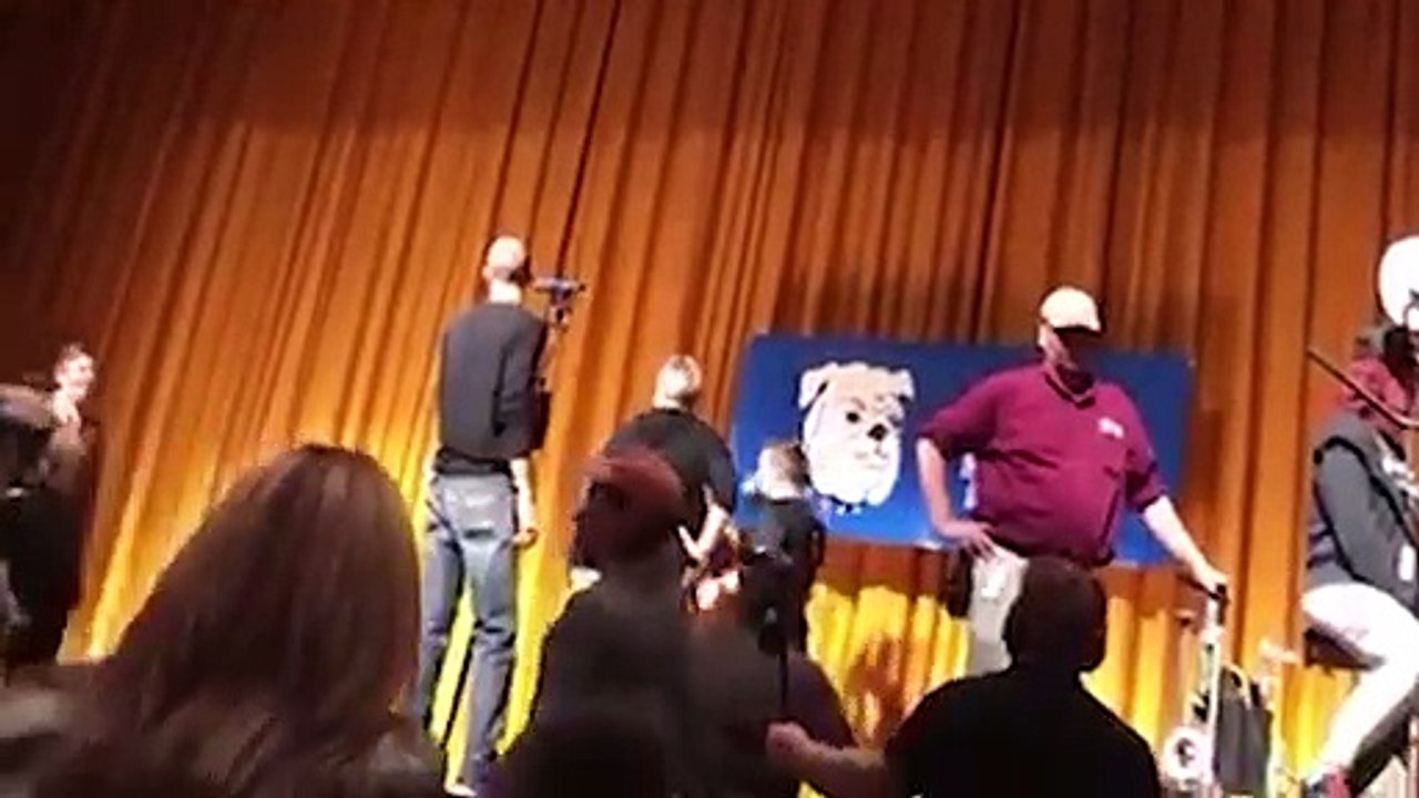 Behind-The-Scenes Footage Shows Hugh Jackman In New Film Bad Education | Swns Tv