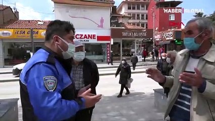 Polisin uyardığı adam isyan etti: Siz parktan, hanım evden kovuyor, uzayda mı oturacağız