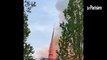 15 avril 2019, la flèche de Notre-Dame de Paris s'écroule dévorée par les flammes