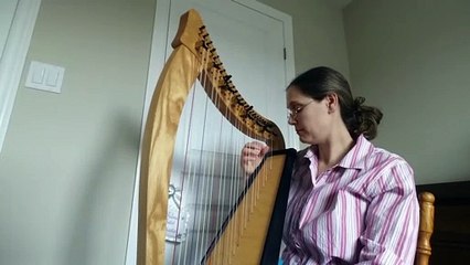 Quand la corde d'une harpe se casse brutalement.