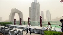 Biggest sandstorm in decade turns Beijing skies yellow