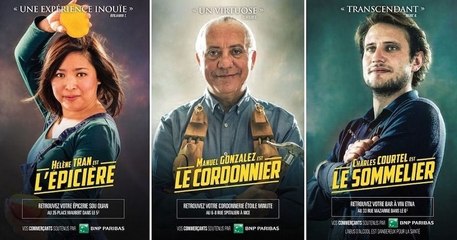Les cinémas de France rendent hommage aux commerçants en les représentant sur des affiches de film