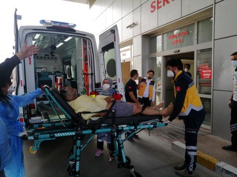 Döküm fabrikasında kazan patladı: 2'si ağır 8 yaralı