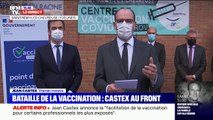 Jean Castex annonce la vaccination prioritaire pour certains professionnels dont les enseignants et les forces de l'ordre de plus de 55 ans