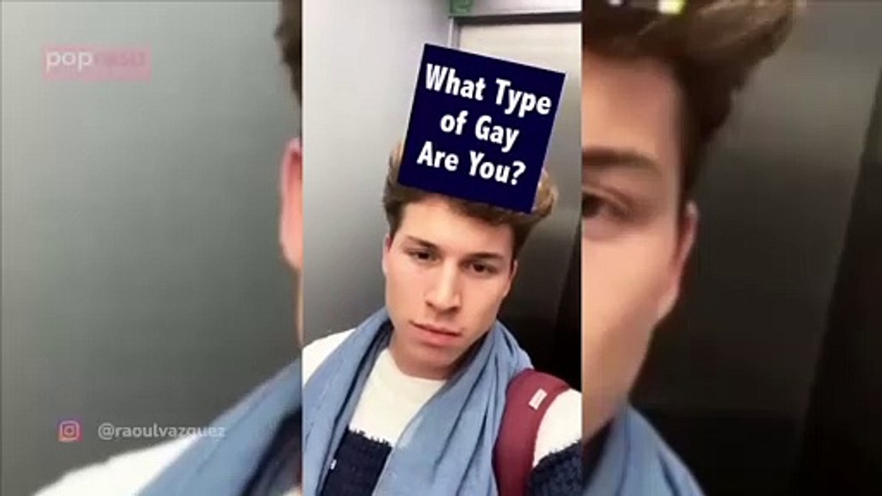 Raoul Vázquez y su indirecta muy directa sobre su orientación sexual con un divertido filtro de Instagram