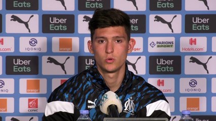 OM-FCL : Léo Balerdi "Avec le temps de jeu, j'ai beaucoup plus de confiance"