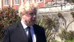 Boris Johnson visits garden where Queen first met Prince Philip at Dartmouth Naval College