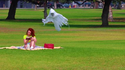 FLYING GHOST PRANK! 2021