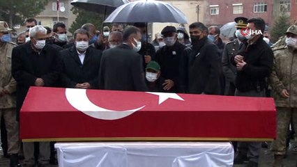 Irak'ın kuzeyinde şehit olan Hacı Halil Kızılay memleketi Malatya'da son yolculuğuna uğurlanıyor