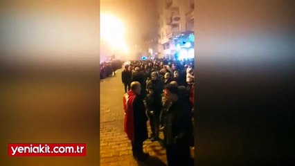 Afrin'e giden Mehmetçiğe gözyaşartan uğurlama!