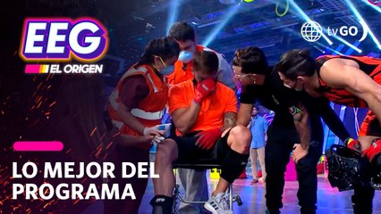 EEG El Origen: Pancho Rodríguez lloró desconsoladamente tras sufrir lesión en la pierna