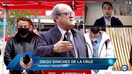 Diego Sánchez de la Cruz: La idea de que a Madrid le va mal en la pandemia es una mentira más de Gabilondo