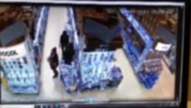 Câmeras de segurança registram furto de torneiras em loja no São Cristóvão