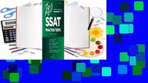 Full E-book  SSAT Practice Tests: Upper Level (2nd Edition)  For Free