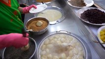 Taiwanese street food-Boiled Mochi, Glutinous Rice Ball, Taro Ball