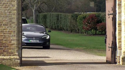 Prince of Wales departs Windsor Castle