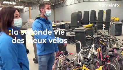 Une association de Boulogne-sur-Mer restaure des vélos récupérés en déchetterie et les revend à prix réduits