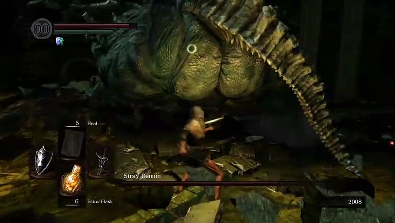 BOSS - Stray Demon - Dark Souls Remastered (PS4) [WWW.ETOILE.APP]