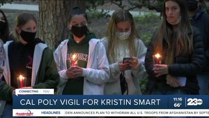 Cal Poly vigil for Kristin Smart
