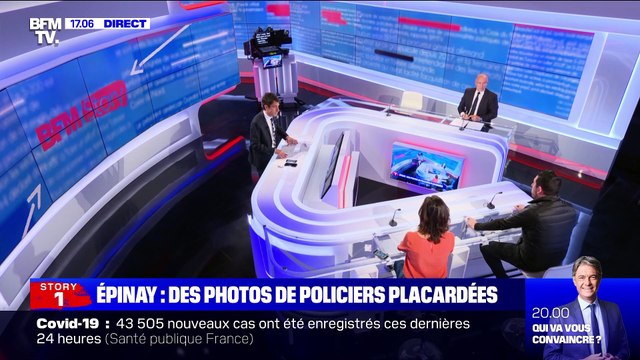 Story 1 : Des photos de policiers placardées à Epinay - 15/04