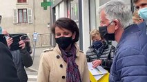 Régionales : Najat Vallaud Belkacem en visite dans la Loire