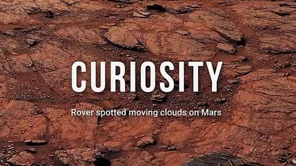 Moving Martian Clouds spotted by NASA’s Curiosity Rover on March 19, 2021