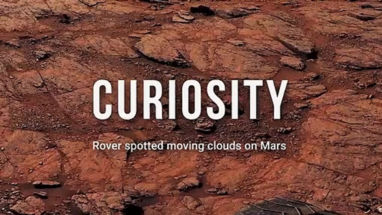 Moving Martian Clouds spotted by NASA’s Curiosity Rover on March 19, 2021