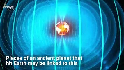 Weak Spot in Magnetic Field May Be Linked to Remains From Ancient Planet