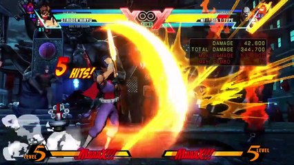 UMVC3 Strider Formation C combos