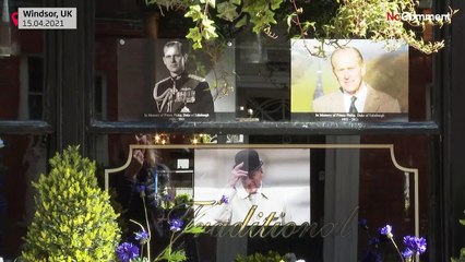 Preps at Windsor Castle for Prince Philip funeral